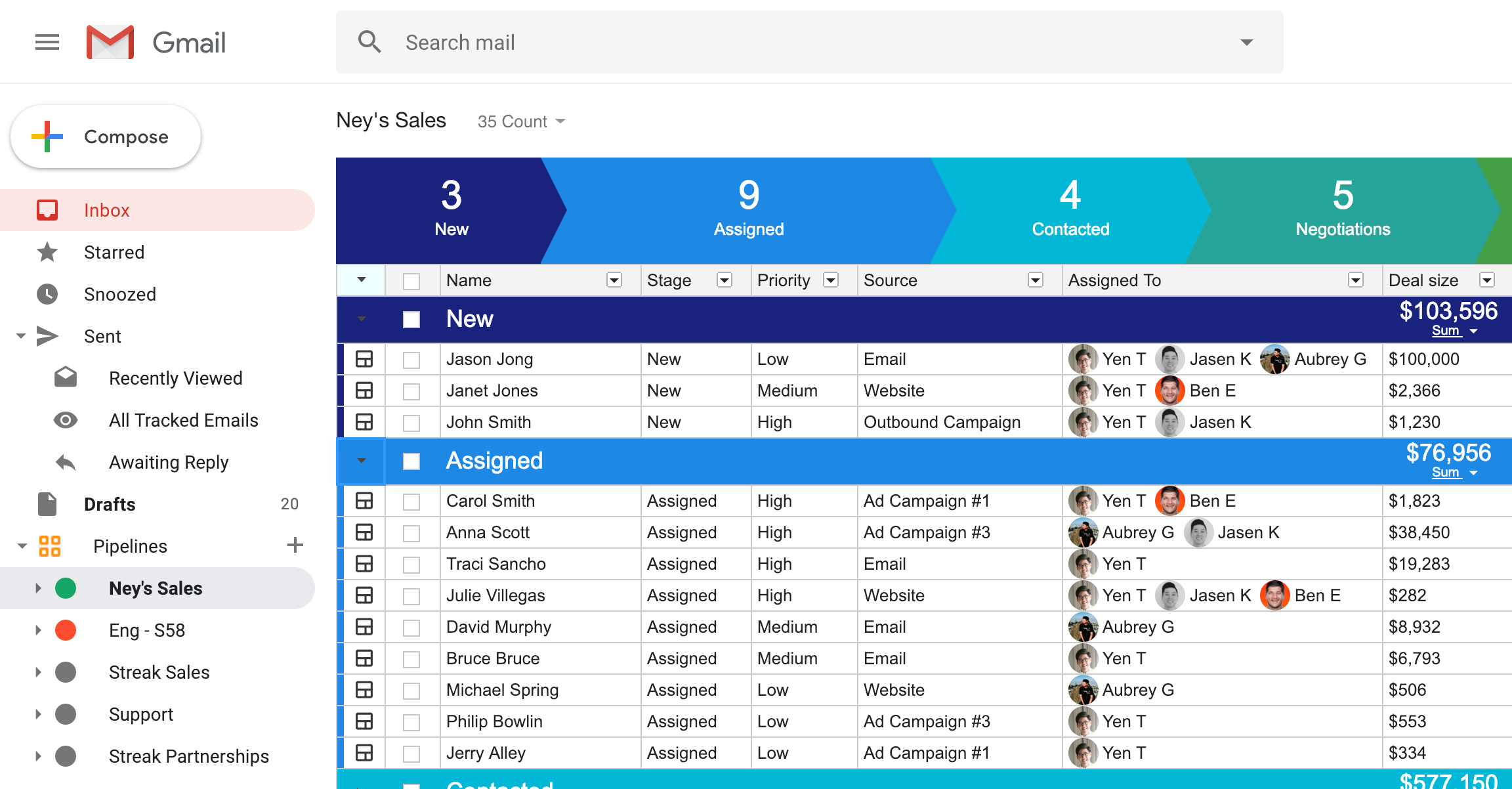CRM for Sales | Streak - CRM for Gmail
