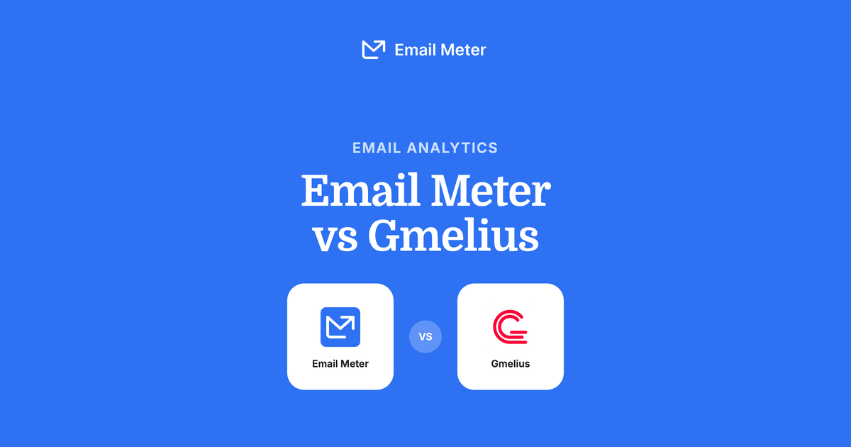 Email Meter vs Gmelius: Email Analytics vs Gmail Collaboration (2026)