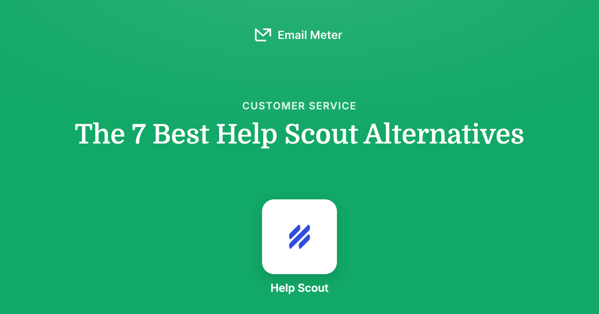 The 7 Best Help Scout Alternatives in 2026 (Honest Comparison)