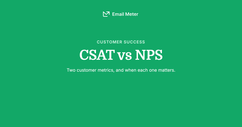 CSAT vs NPS: Key Differences, Scores and Survey Questions